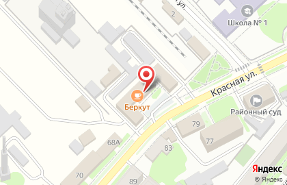 Бар Атмосфера на Красной улице на карте