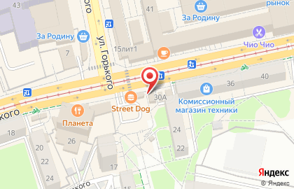 Евросеть на улице Черняховского на карте