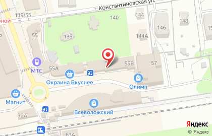 Бистро в Санкт-Петербурге на карте