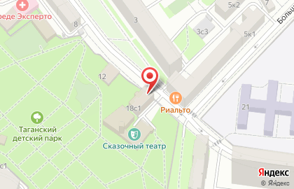 Интернет-магазин детских колясок YOYA на Большом Факельном переулке на карте