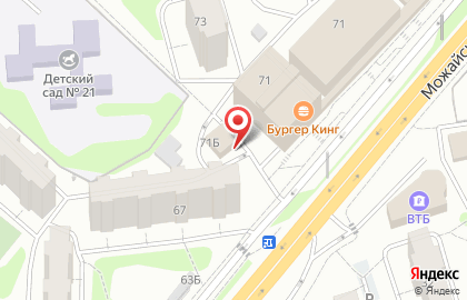 ОАО Банкомат, АКБ Московский Областной Банк на Можайском шоссе на карте
