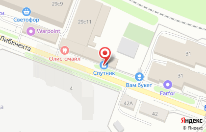 Цветочный салон Брабион на улице Карла Либкнехта на карте