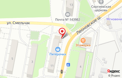 Магазин Красное & Белое на проспекте Жуковского на карте