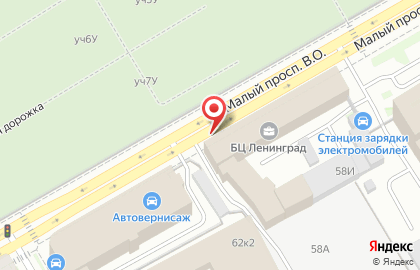 Студия интерьера Место в Василеостровском районе на карте