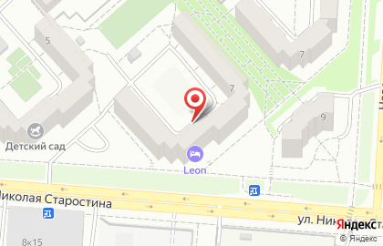 Эконом-парикмахерская на улице Николая Старостина на карте