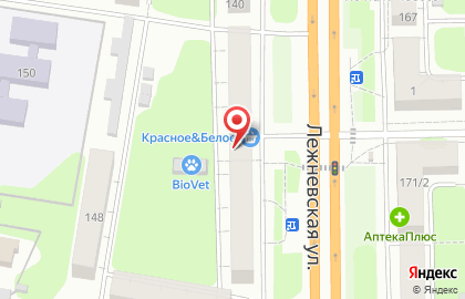 Банк Русский Стандарт АО на Лежневской улице на карте