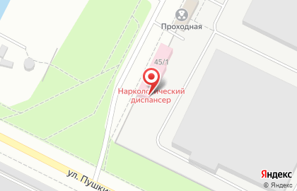 Производственная компания НЕМАН на улице Пушкина на карте