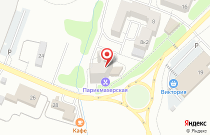 Служба доставки Pio pizza на карте