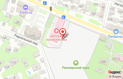 Реабилитационный центр "Наркологическая клиника №1" на Профсоюзной улице на карте