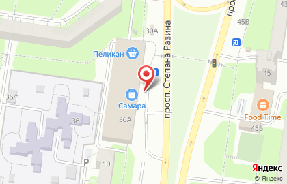 Компания Пласт на проспекте Степана Разина на карте