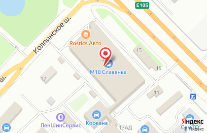 Центр автоаксессуаров А-Тюнинг в Пушкинском районе на карте