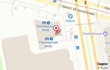 Магазин печатной продукции Первая полоса на Коломяжском проспекте на карте