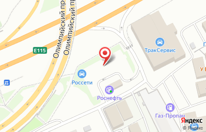 Технический центр Роснефть на Ярославском шоссе, 100 в Мытищах на карте