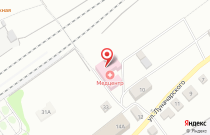 Аптечный пункт на Железнодорожной улице на карте
