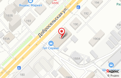 Автоцентр Гет Сервис на Добросельской улице на карте