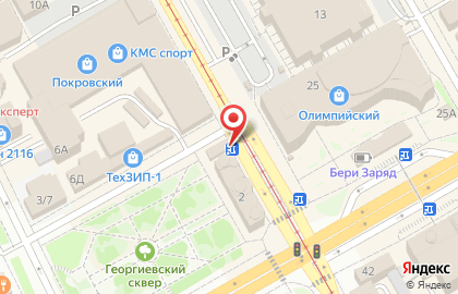 Магазин Продукты в Центральном районе на карте