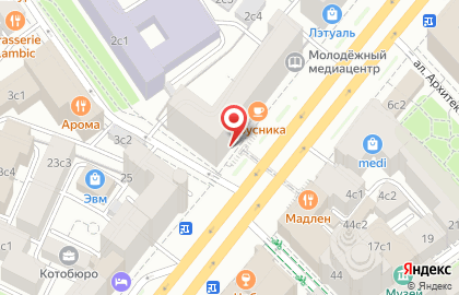 Аптека Ригла в Москве на карте