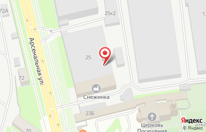 Дом клеёнки на карте