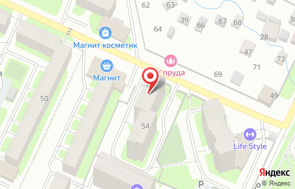Служба проката BikeBerry на карте