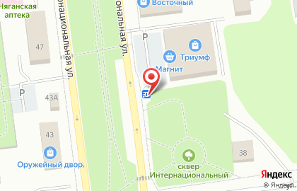 Магазин цветов в Ханты-Мансийске на карте