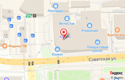 Бутик Gerry Weber на Советской улице на карте