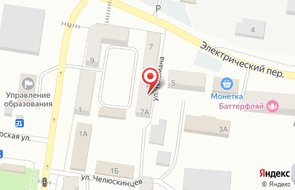 Салон связи билайн в Электрическом переулке на карте