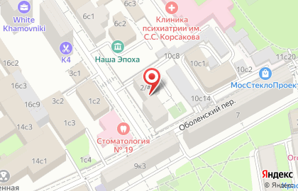 ООО ВМКом в Олсуфьевском переулке на карте