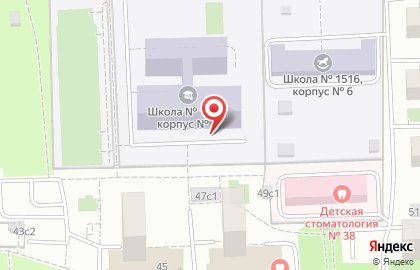Средняя общеобразовательная школа №1078 на Алтайской улице на карте
