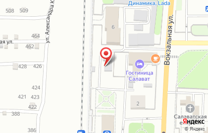Куйбышевская дирекция управления движением на Вокзальной улице на карте