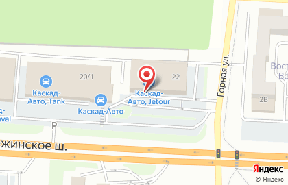 Автосалон Хонда в Оренбурге на карте