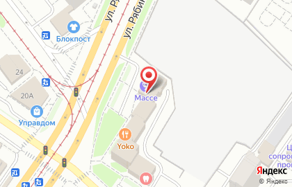 Магазин Fix Price на улице Рябикова на карте