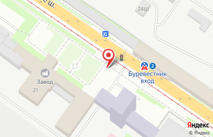 Указатель системы городского ориентирования №5926 по ул.Сормовское шоссе, д.21 р на карте