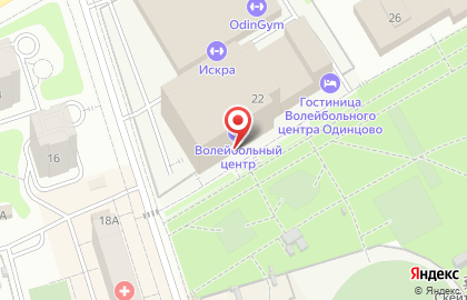 Общественная организация Московская областная федерация волейбола на карте