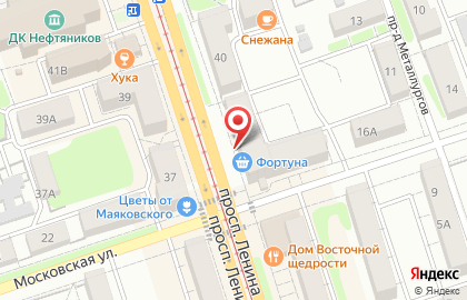 Банк ВТБ в Оренбурге на карте