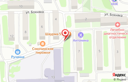 Киоск по ремонту обуви в Петропавловске-Камчатском на карте