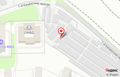 Шиномонтажная мастерская на Казанском 1-ом просеке, 4а на карте