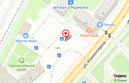 Магазин сувениров в Мурманске на карте