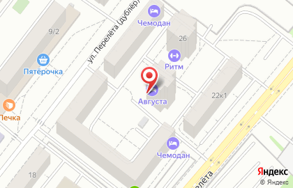 Гостиница Августа в Кировском районе на карте
