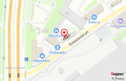 Псков Перила на карте