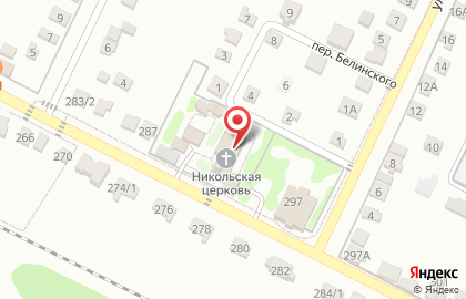 Церковь святого Николая на карте