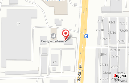 Автомойка Ниагара на Первомайской улице на карте