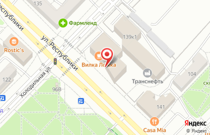 Банкомат Home credit bank на улице Республики на карте