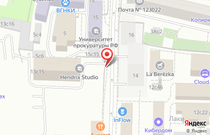 Типография Online-CityPrint на 2-й Звенигородской улице на карте