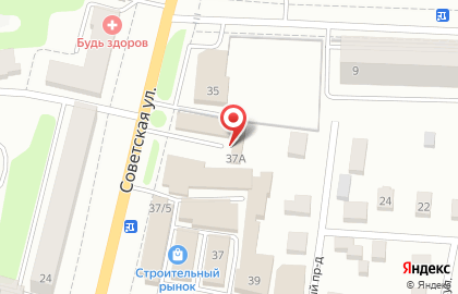 Магазин Вся сантехника на Советской улице, 37а в Щёкино на карте