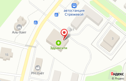 Аптека Будь здоров! в Стрежевом на карте