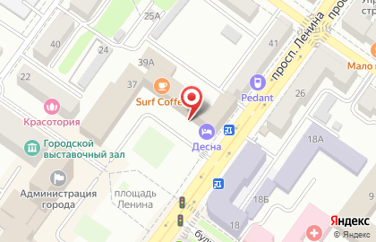 Банкомат Home credit bank на проспекте Ленина на карте