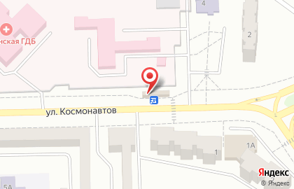 Мясная лавка Обуховский мясокомбинат на улице Космонавтов на карте
