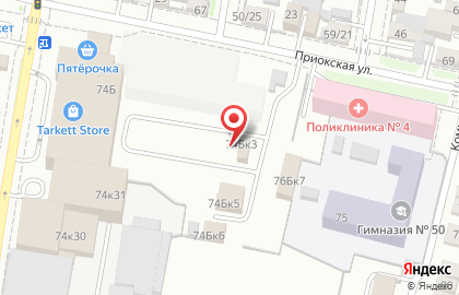 Торгово-монтажная компания в Канавинском районе на карте