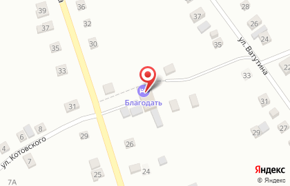 Гостиница Благодать на улице Чкалова на карте