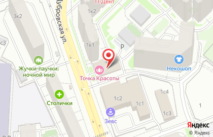 Колорит на 1-й Дубровской улице на карте
